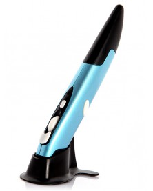 Wireless pen mouse (blue) - вертикальная мышка - ручка